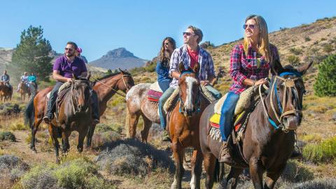 Horseback riding in Bariloche