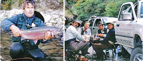 Pesca con mosca con Calafate Fishing