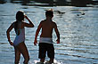 Verano en playa de Villa la Angostura - Foto: Jorge Gonz�lez