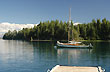 La paz de la bah�a, Nahuel Huapi - Foto: Jorge Gonz�lez