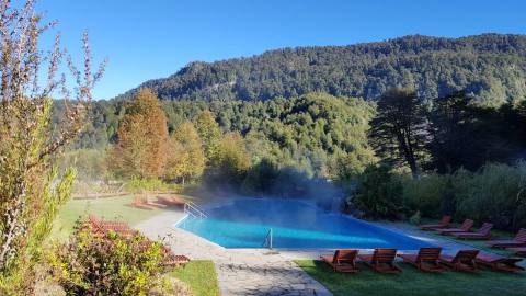 Outdoor thermal pool