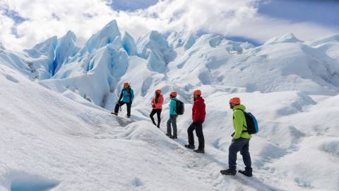 Caminando sobre el hielo