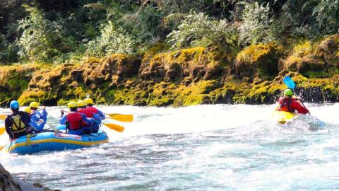 Rafting on the Fuy River