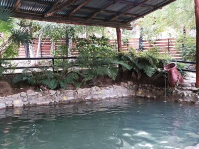 Hot springs with accommodation Manquecura