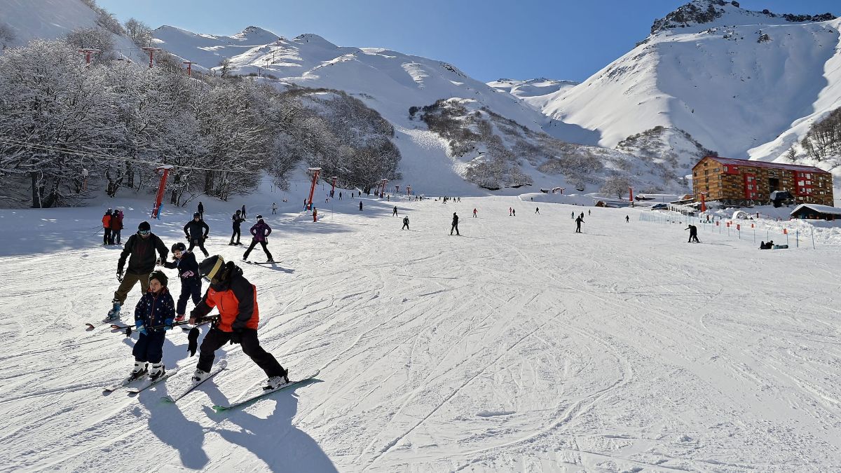Escuela de Esquí en Nevados de Chillán