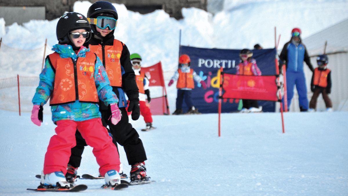 Ski school in Portillo