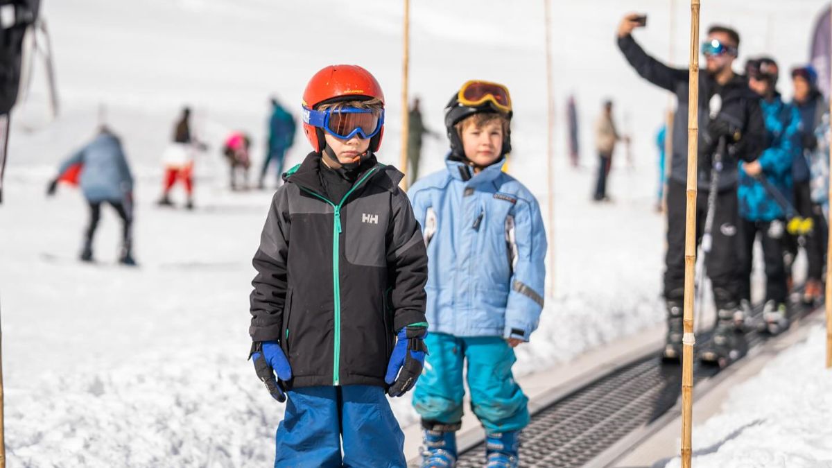 Ski school in Valle Nevado